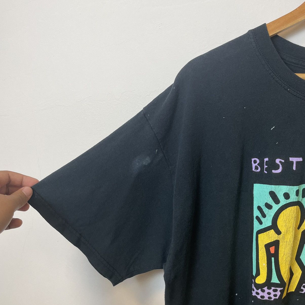 Vintage Vintage Thrashed Y2K Keith Haring Tee Shirt Size US XL / EU 56 / 4 - 6 Thumbnail