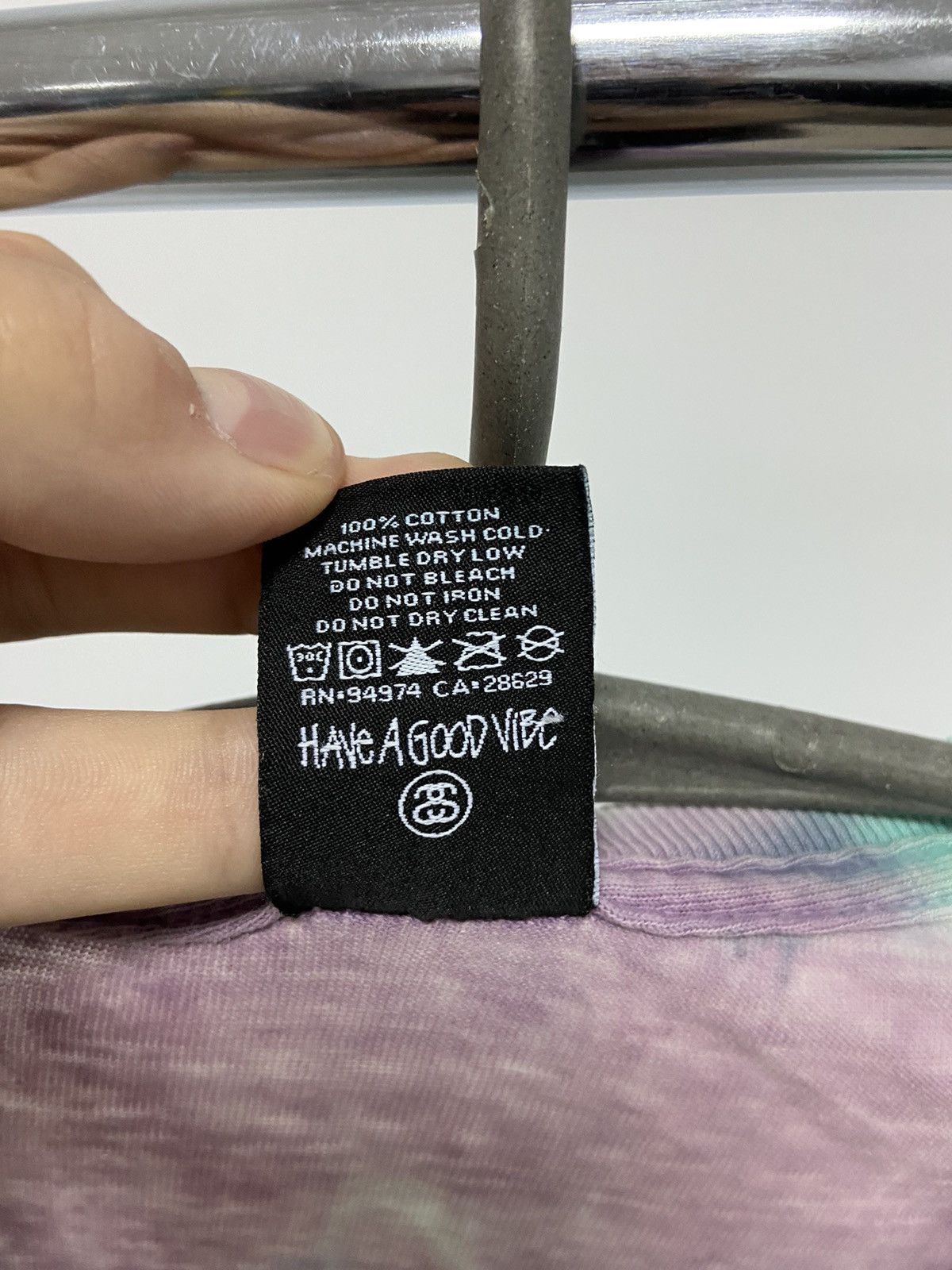 Other Stussy Tie Die Vintage T Shirt Big Logo Skate Y2K Overprint Size US M / EU 48-50 / 2 - 6 Thumbnail