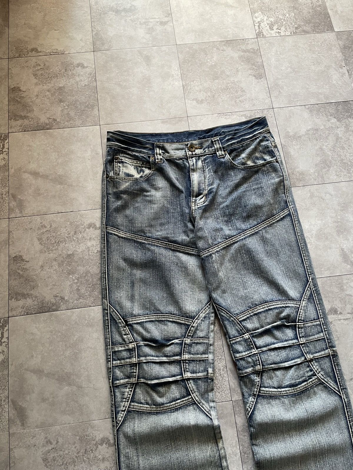 If Six Was Nine Vintage Japan Washed Faded Jeans If Six Was Nine Kmrii Vibe Size 34" / US 12 / IT 48 - 4 Thumbnail