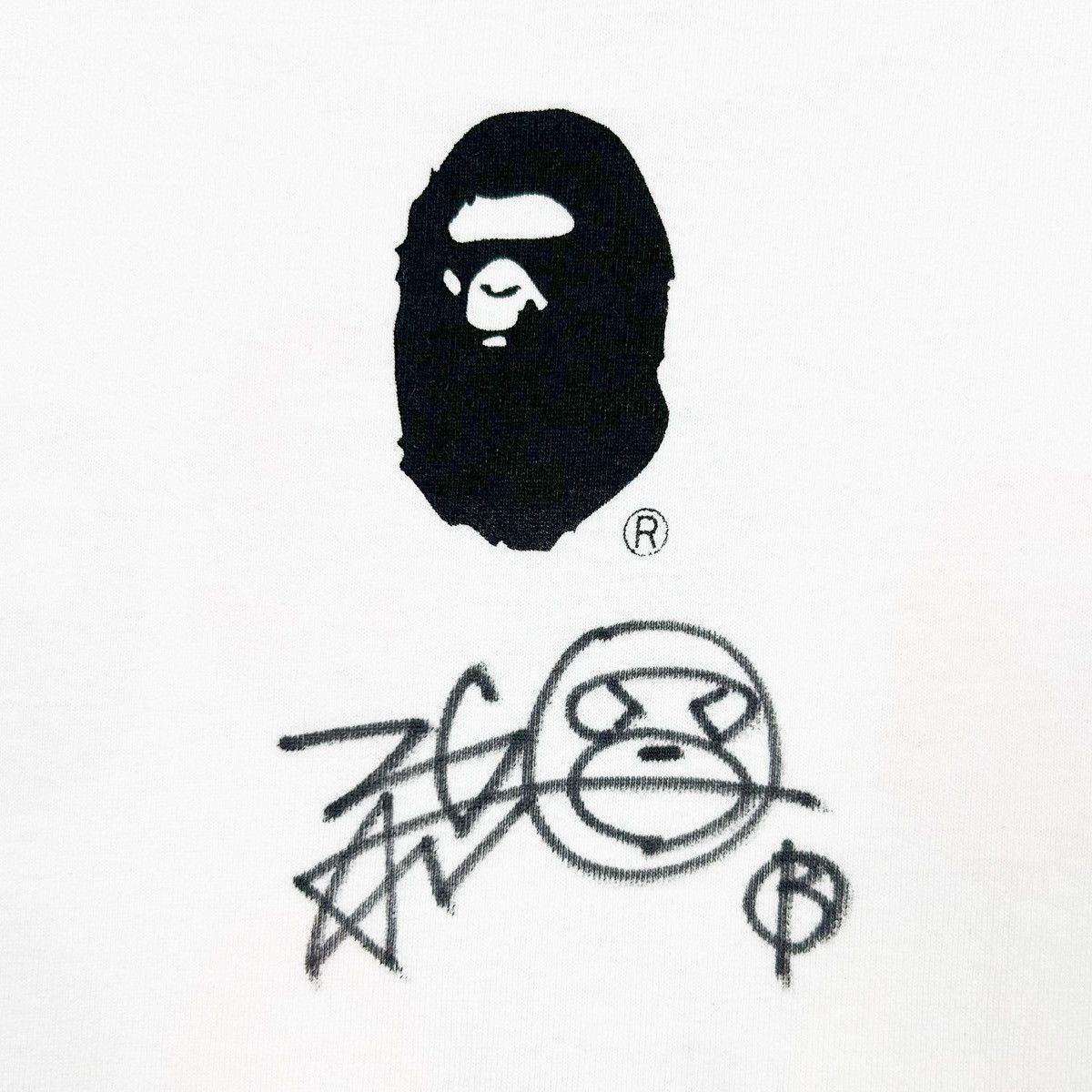 Bape Handprint Tee Size S / US 4 / IT 40 - 4 Thumbnail