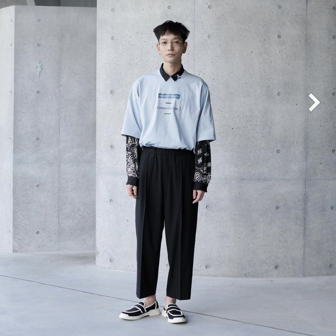 GU × Maison MIHARA YASUHIRO GU & MIHARA YASUHIRO collaborate "Good Inspiration" Tee Size US XL / EU 56 / 4 - 15 Thumbnail