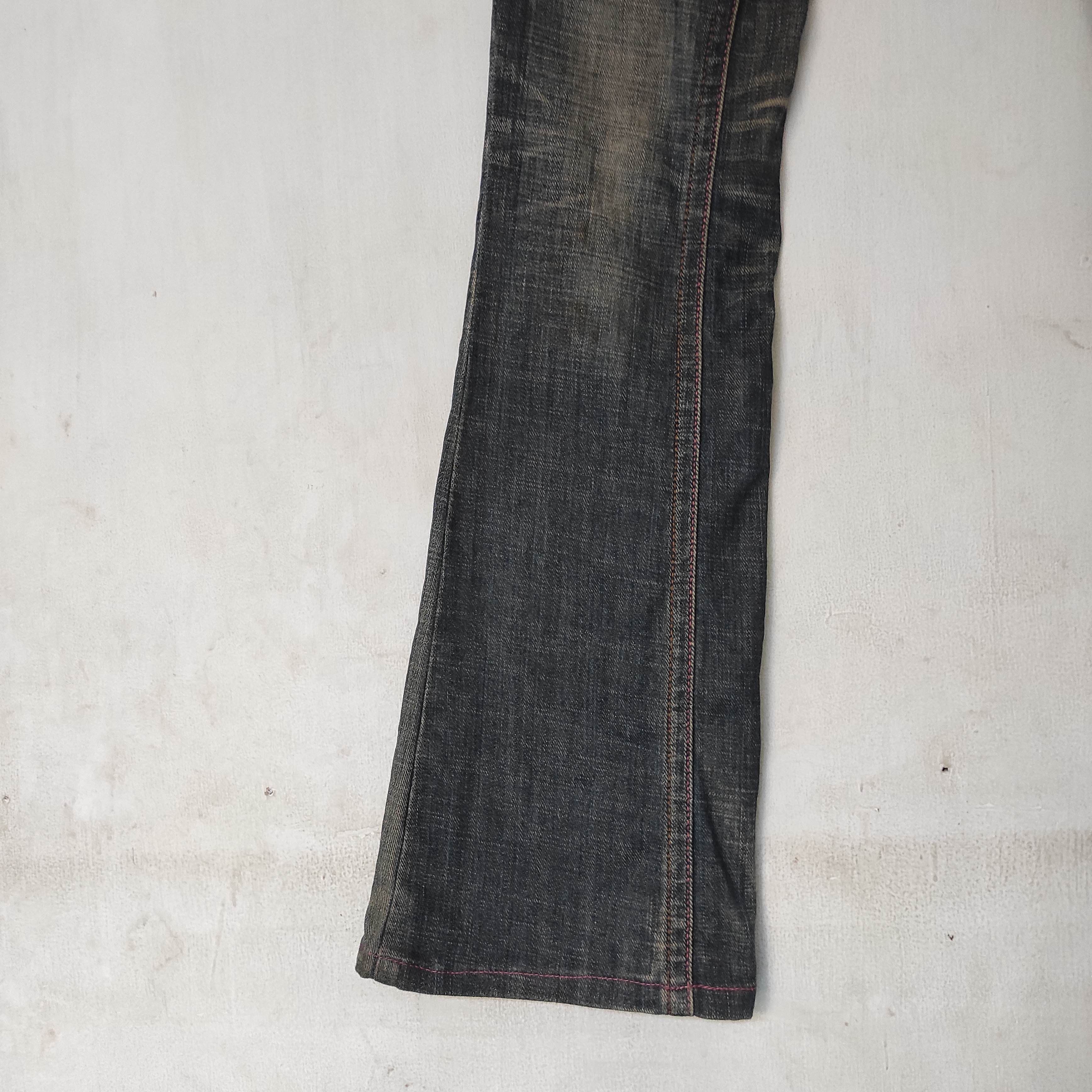 Edwin Flare Jeans Something EDWIN Vienus Jean Low Rise Bootcut Size 26" / US 2 / IT 38 - 6 Thumbnail