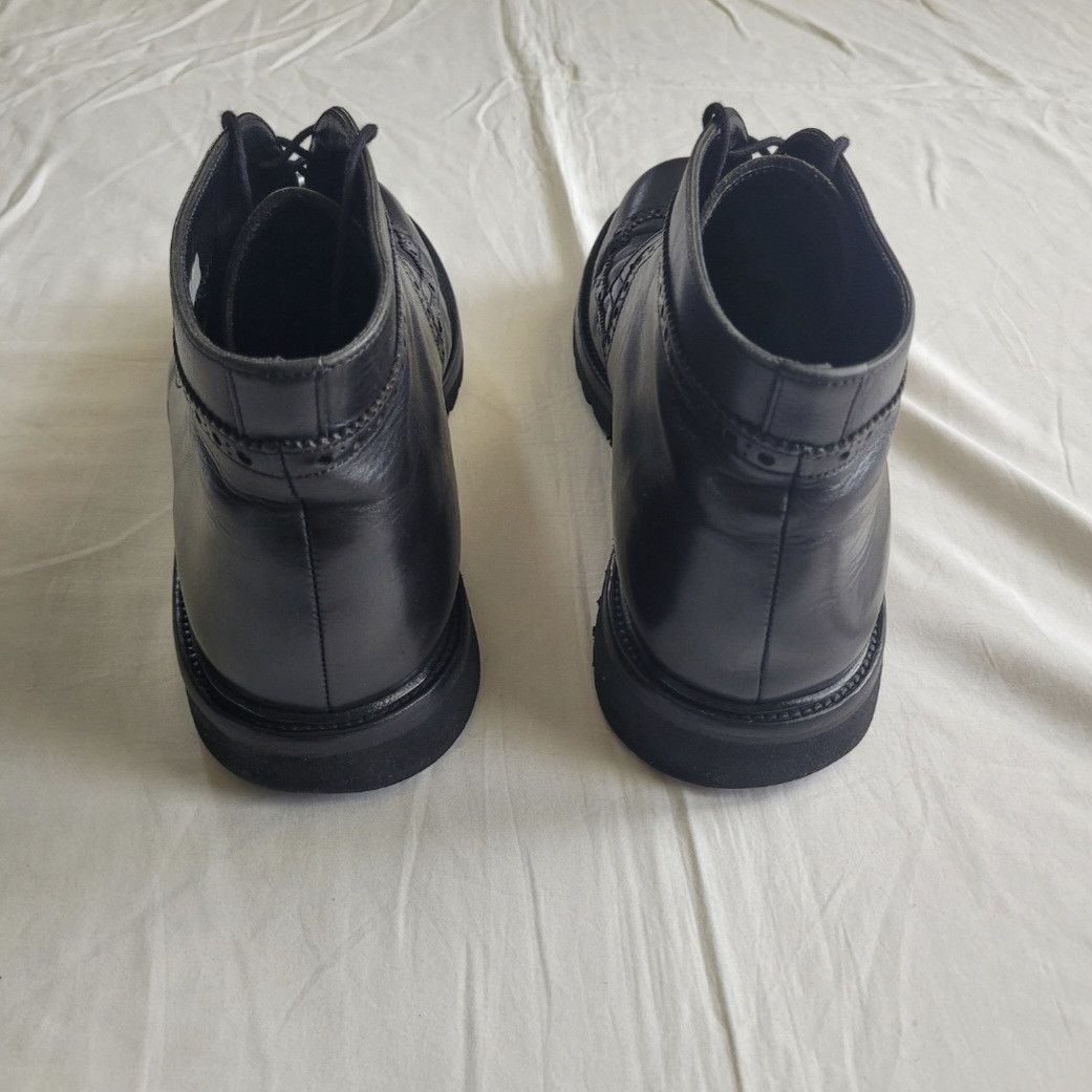 Dior Dior Homme 2000s/2010s leather combat boots Size US 11.5 / EU 44-45 - 10 Thumbnail