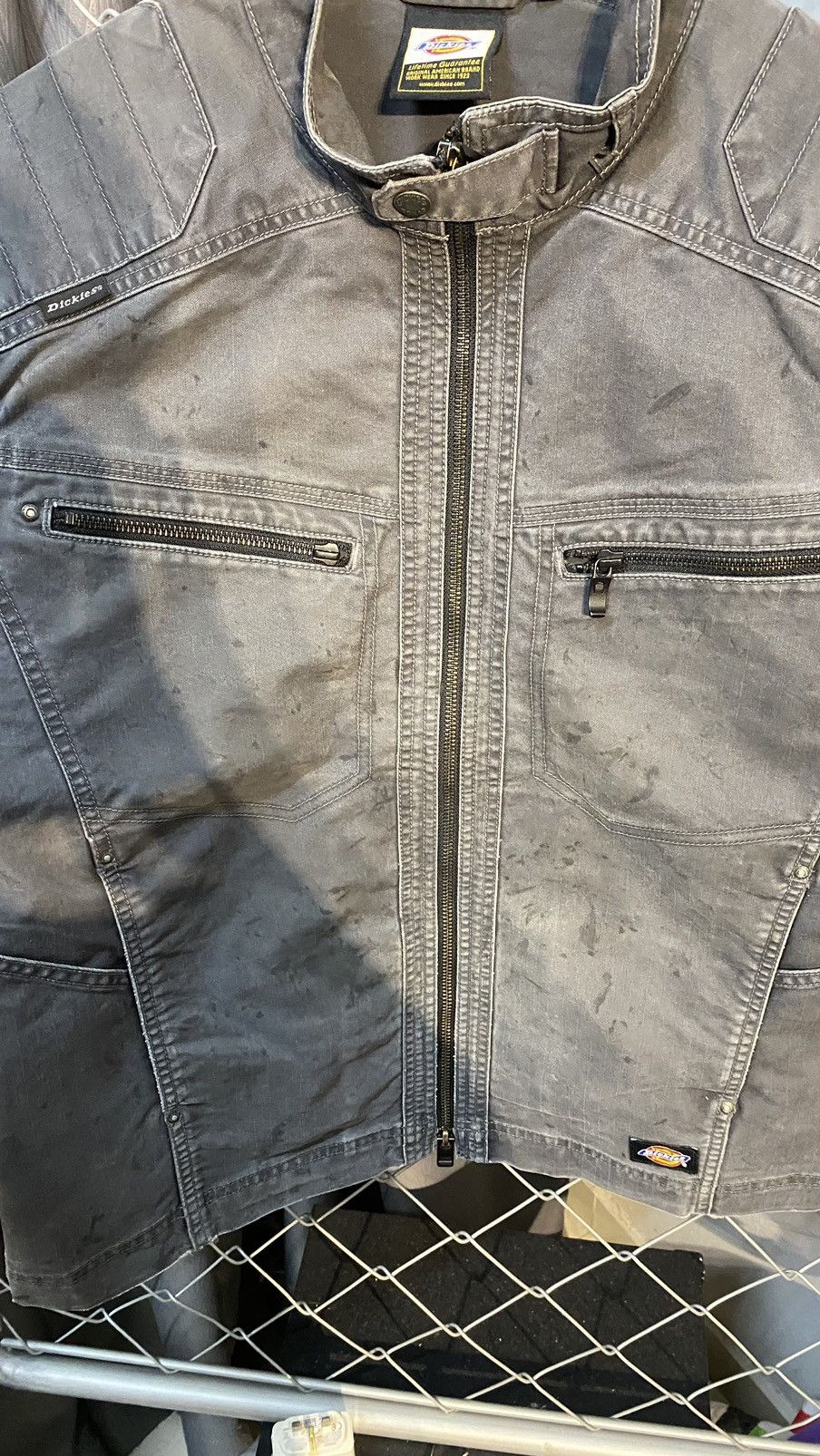 Dickies × Vintage DICKIES RACING JACKET GREY MEDIUM Size US M / EU 48-50 / 2 - 5 Thumbnail