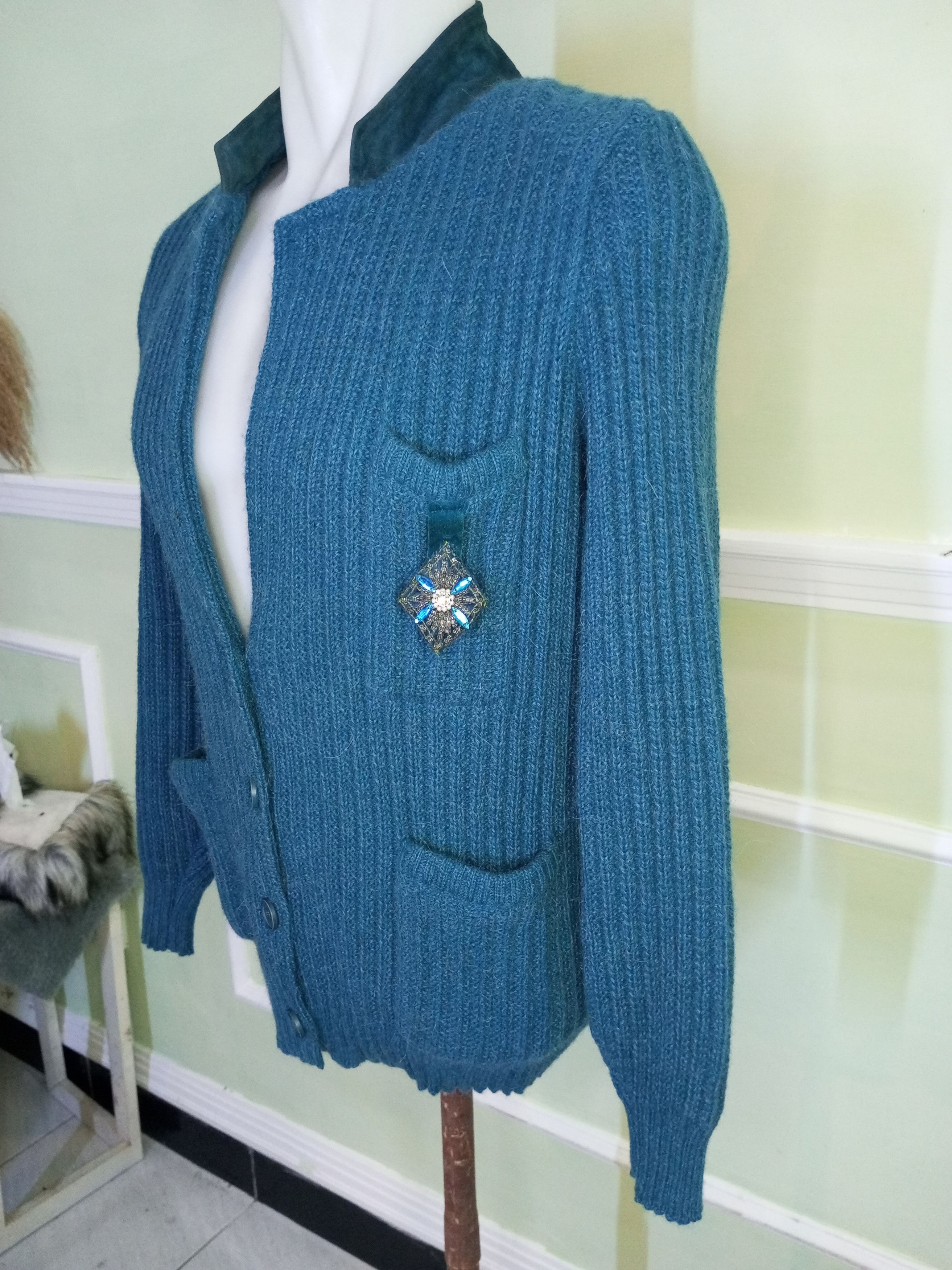 Les Copains Les Copains 100% Cashmere Cardigan Size US M / EU 48-50 / 2 - 3 Thumbnail