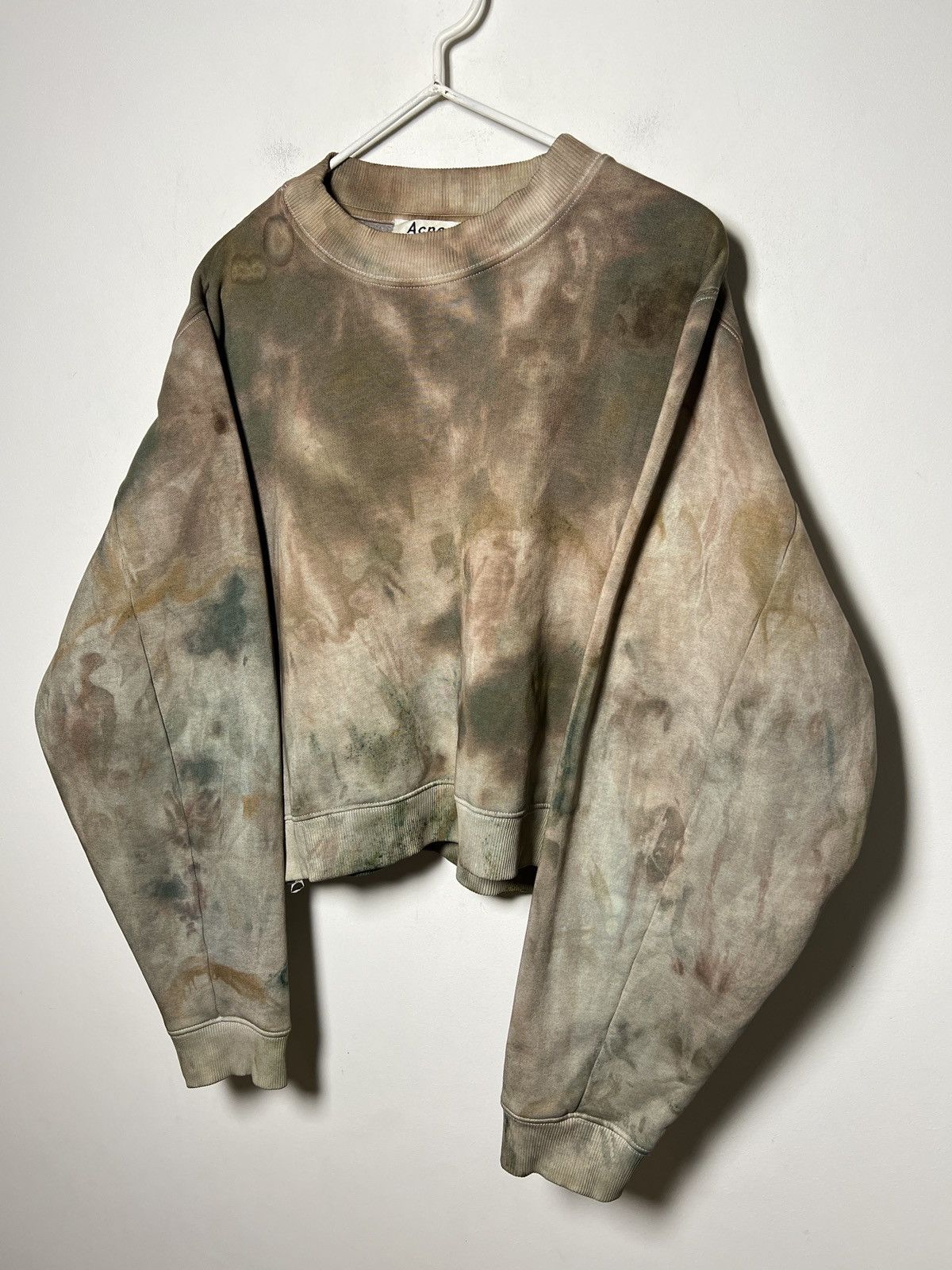 Acne Studios Acne Studios Cropped crewneck in heavyweight cotton Size US M / EU 48-50 / 2 - 4 Thumbnail