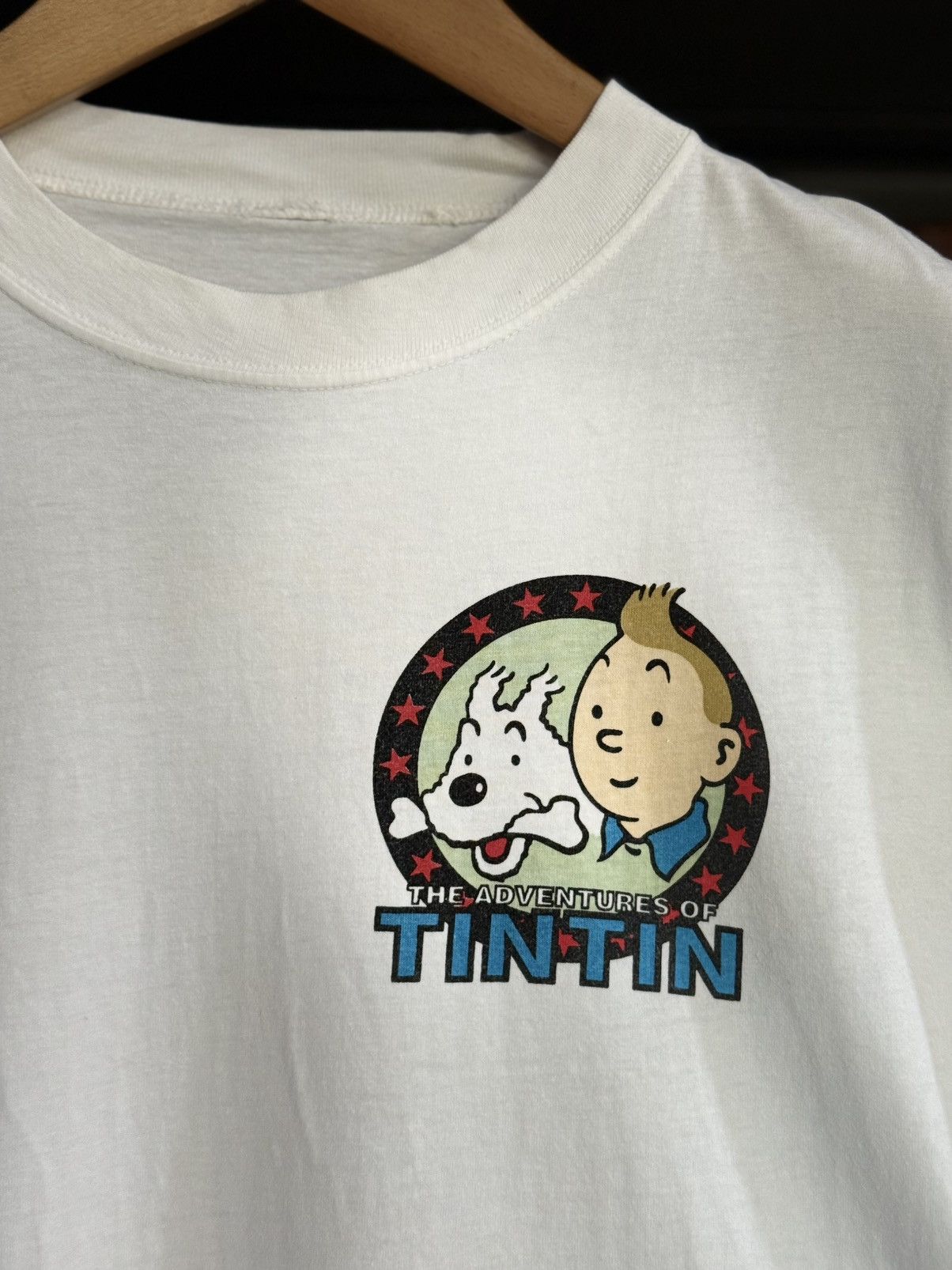 Cartoon Network Vintage 90s The Advantures Of TINTIN Cartoon Tee Size US L / EU 52-54 / 3 - 7 Thumbnail