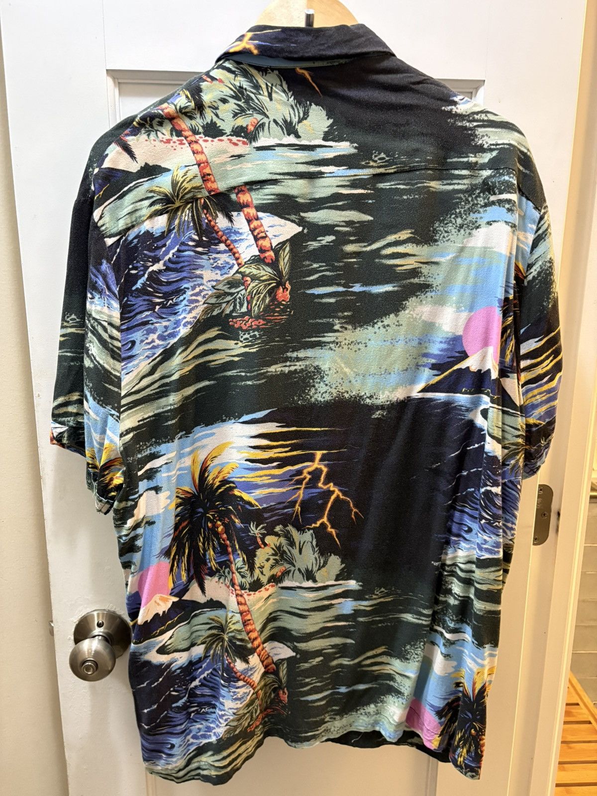Icecream BBC Icecream Vacation Short Sleeve Woven Hawaiian Shirt Size US XL / EU 56 / 4 - 2 Thumbnail