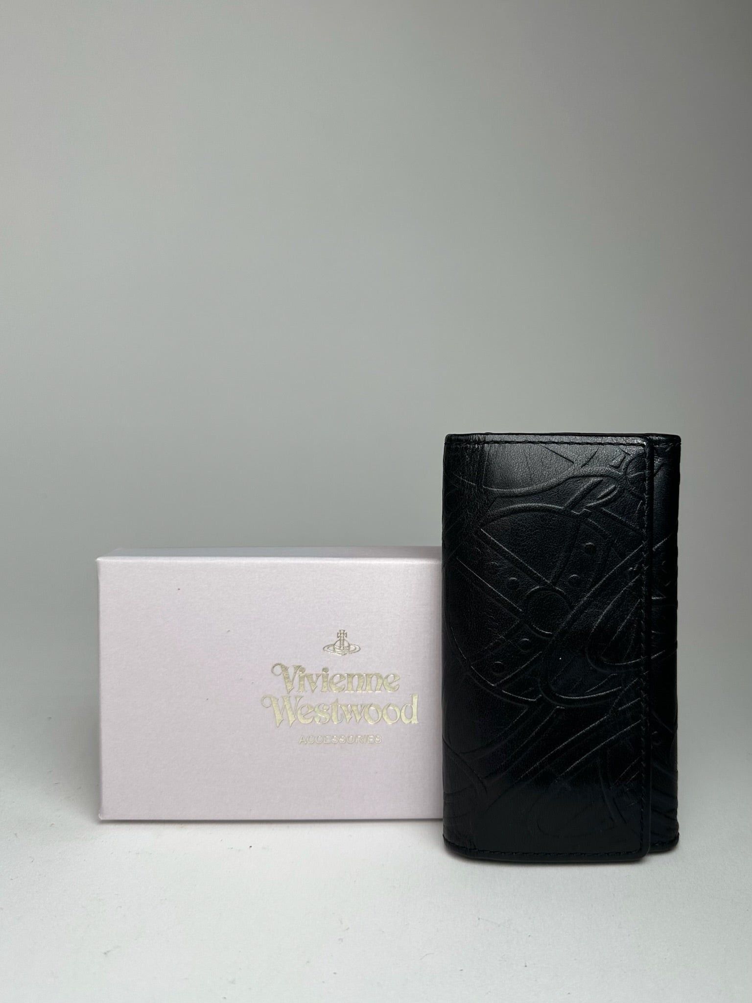 Vivienne Westwood Vintage Leather Key Holder Black Size ONE SIZE - 1 Thumbnail