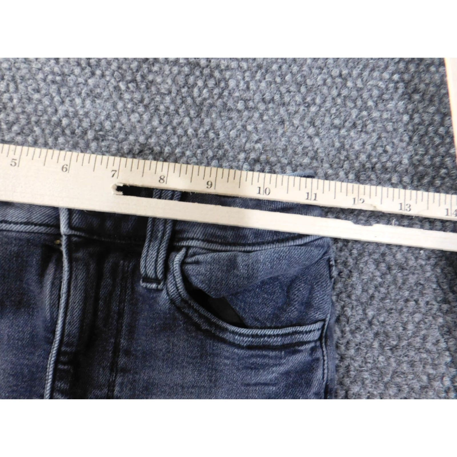 American Eagle Outfitters American Eagle Outfitters Jeans Women Jegging 00 Short Charcoal Gray Denim Zipper Stretch Classic Inseam 25 in Regular Fit Size 40" / US 18 - 4 Thumbnail