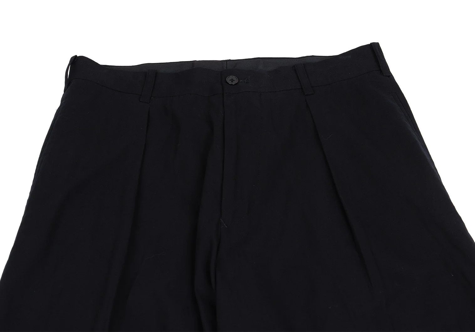 Yohji Yamamoto Yohji Yamamoto Cotton Pants Black M Size US 38 / EU 54 - 2 Thumbnail