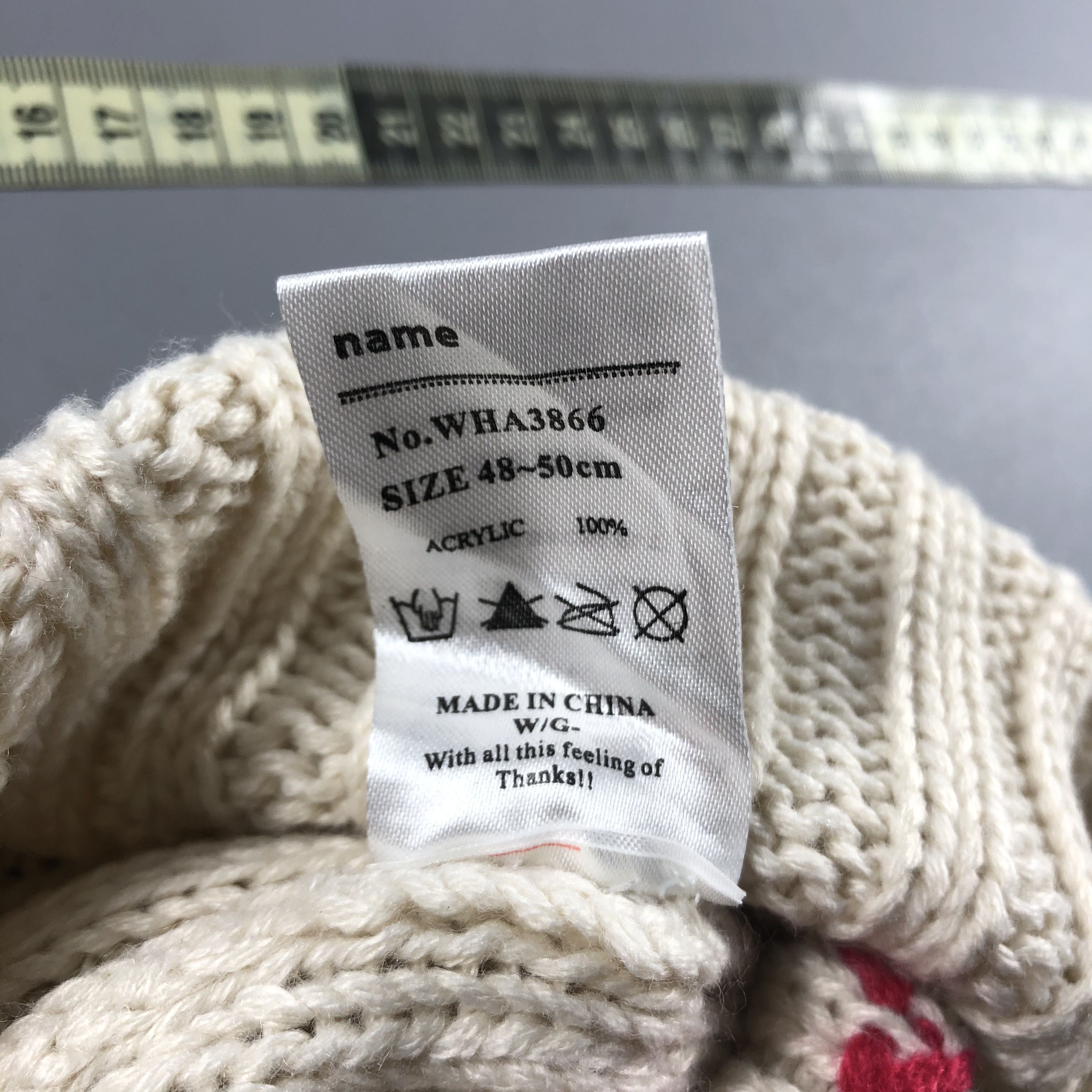 Japanese Brand × Vintage Unknown Smile Knit Beanie Snow Hat Snow Cap -D019 Size ONE SIZE - 5 Thumbnail