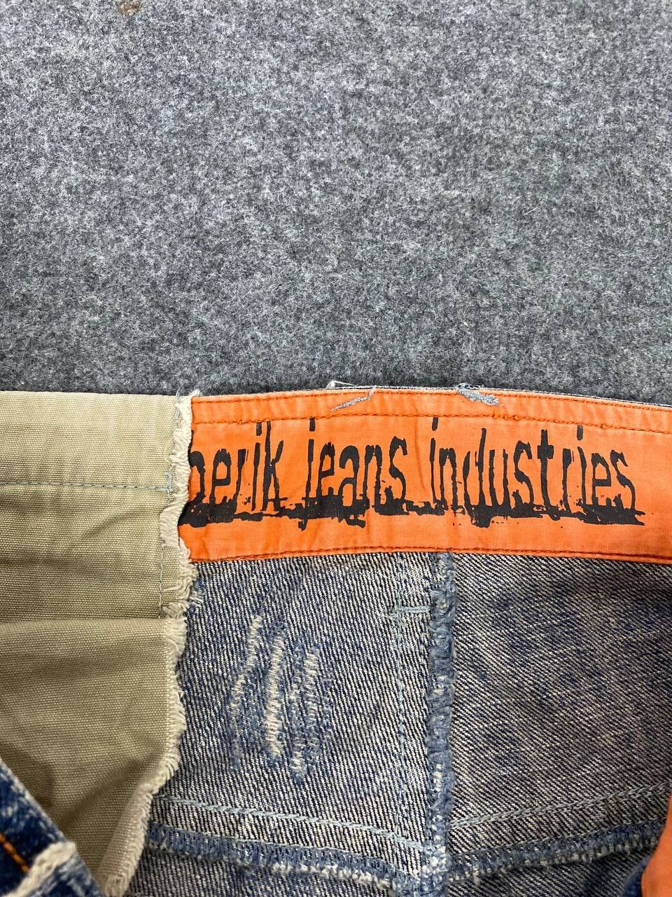 Japanese Brand berik japanese brands distressed style denim nice design Size US 35 - 11 Thumbnail