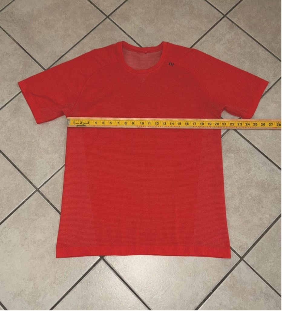 Lululemon LULULEMON METAL VENT SHORT SLEEVE SHIRT ORANGE SIZE LARGE Size US L / EU 52-54 / 3 - 3 Thumbnail