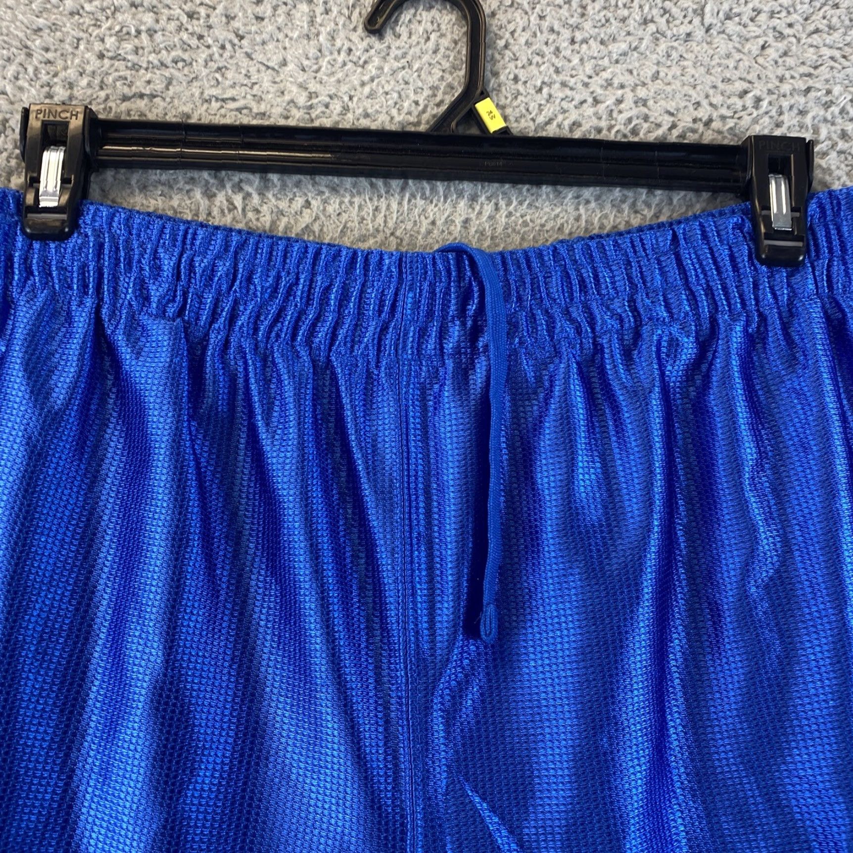 NBA NBA Mens Blue High Rise Elastic Waist Basketball Athletic Shorts Size L /84-64 Size US 33 - 3 Thumbnail