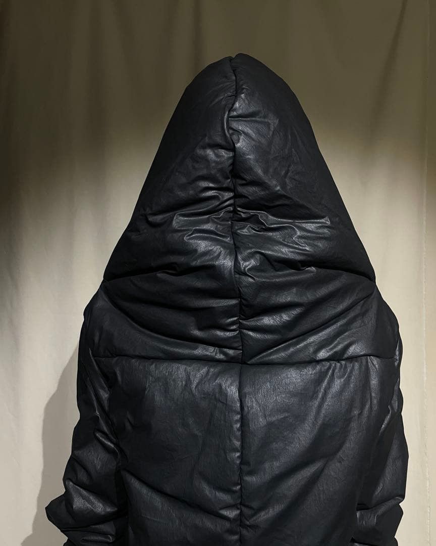 Barbara I Gongini Barbara I Gongini - ‘Coal MAN’ Coated Deformed Puffer Jacket Size US M / EU 48-50 / 2 - 10 Thumbnail