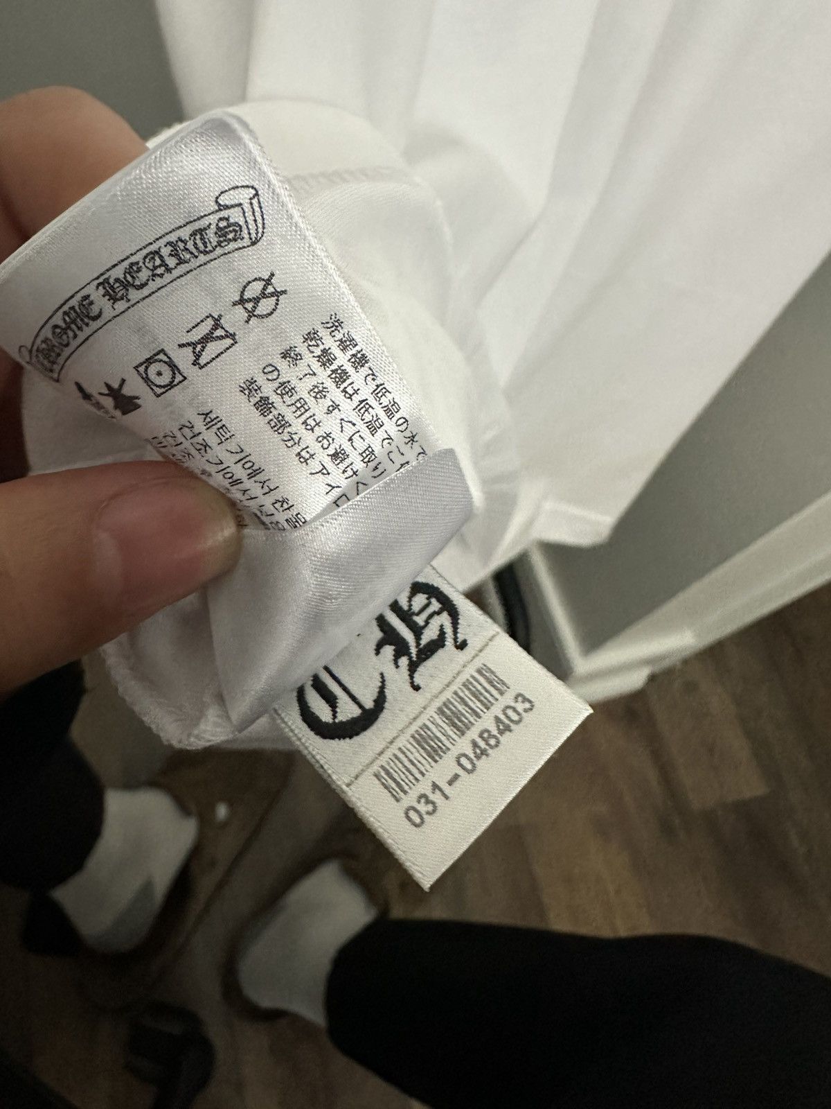 Chrome Hearts Brand New Chrome Hearts USA Pocket Tee Size US L / EU 52-54 / 3 - 7 Thumbnail