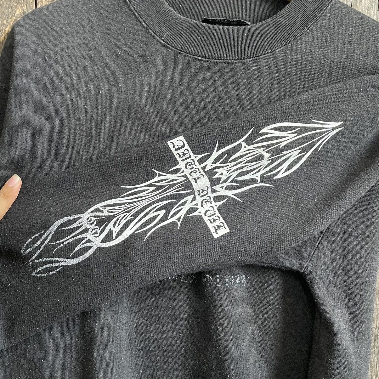 Japanese Brand × Vintage vintage angel devil tribal crewneck Size US M / EU 48-50 / 2 - 5 Thumbnail
