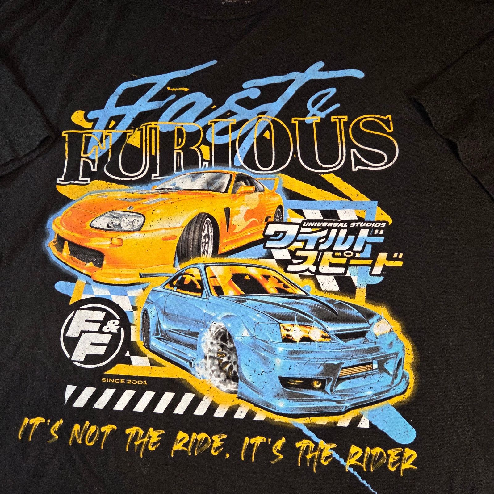 Universal Studios fast furious movie cars tee 3xl Size US XXL / EU 58 / 5 - 4 Thumbnail