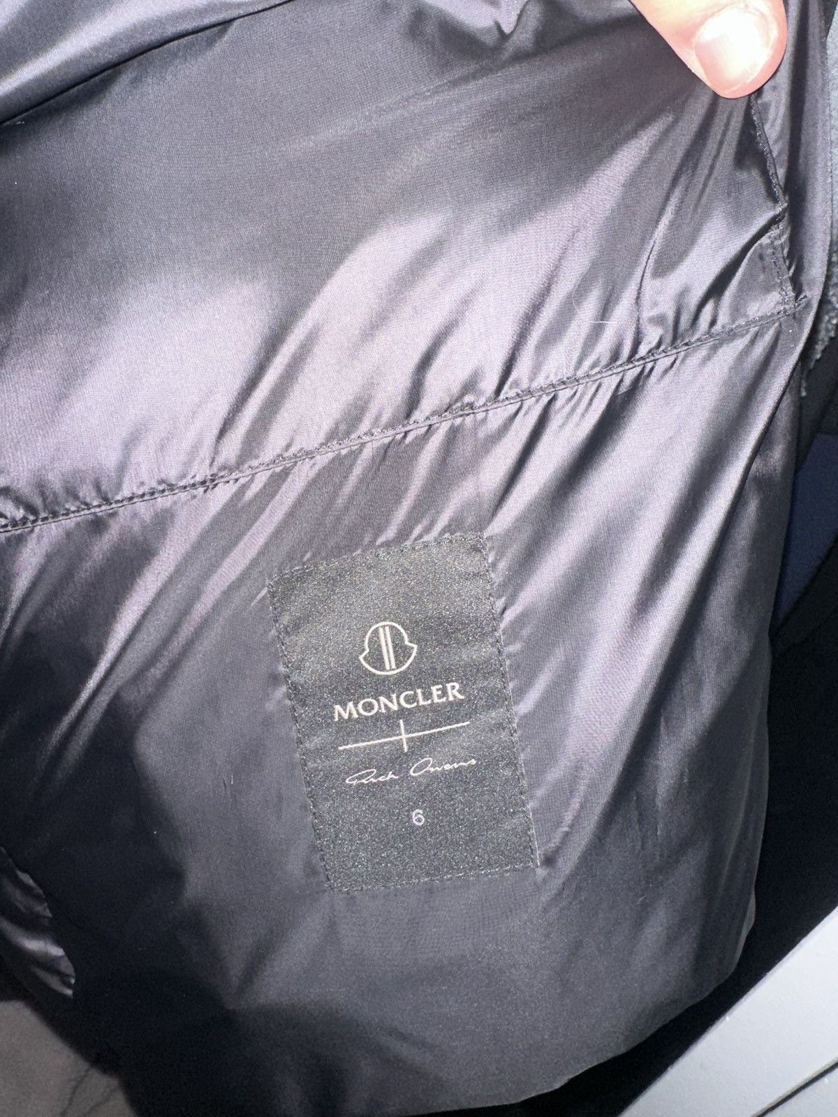 Moncler × Rick Owens Moncler Rick Owens Cyclopic Shearling Shirt Down Jacket Size US L / EU 52-54 / 3 - 9 Thumbnail