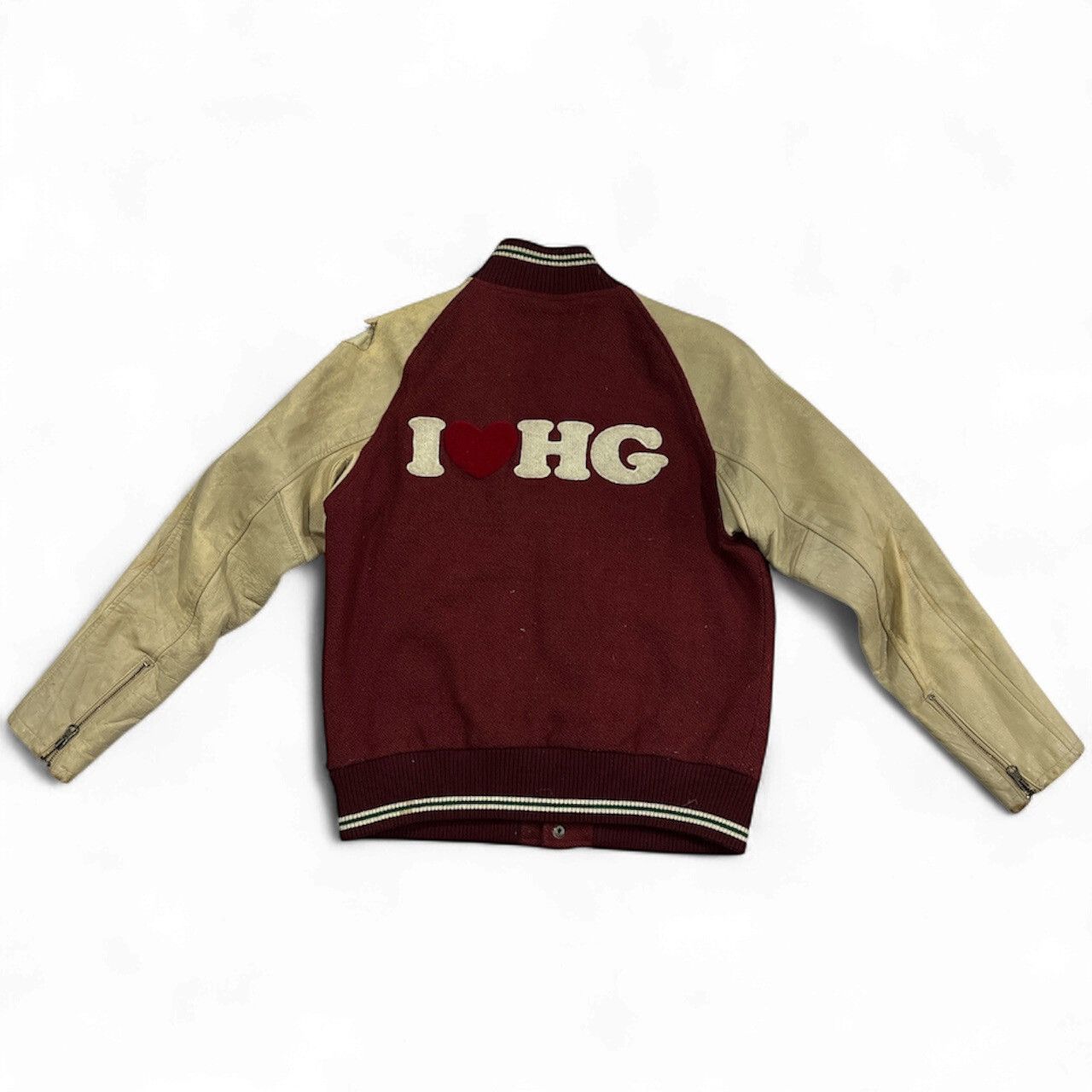 Hysteric Glamour Vintage Hysteric Glamour Leather Varsity Size US M / EU 48-50 / 2 - 2 Thumbnail