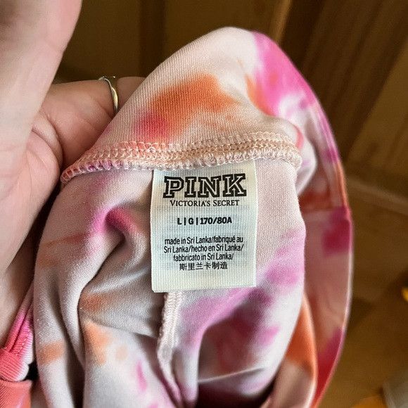 Victoria's Secret Pink Victorias Secret VS Pink Orange Tie-Dye Skort sz large Size 32" / US 10 / IT 46 - 6 Thumbnail