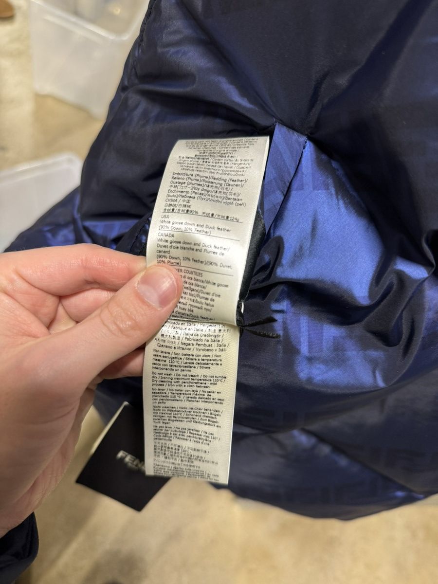 Fendi Fendi FF Nylon Down Vest NEW 2300$ Size US M / EU 48-50 / 2 - 8 Thumbnail