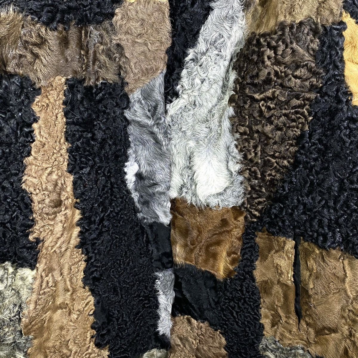 Vintage Manteau Chic Patchwork Style Westerncore Vintage Size XL / US 12-14 / IT 48-50 - 6 Thumbnail