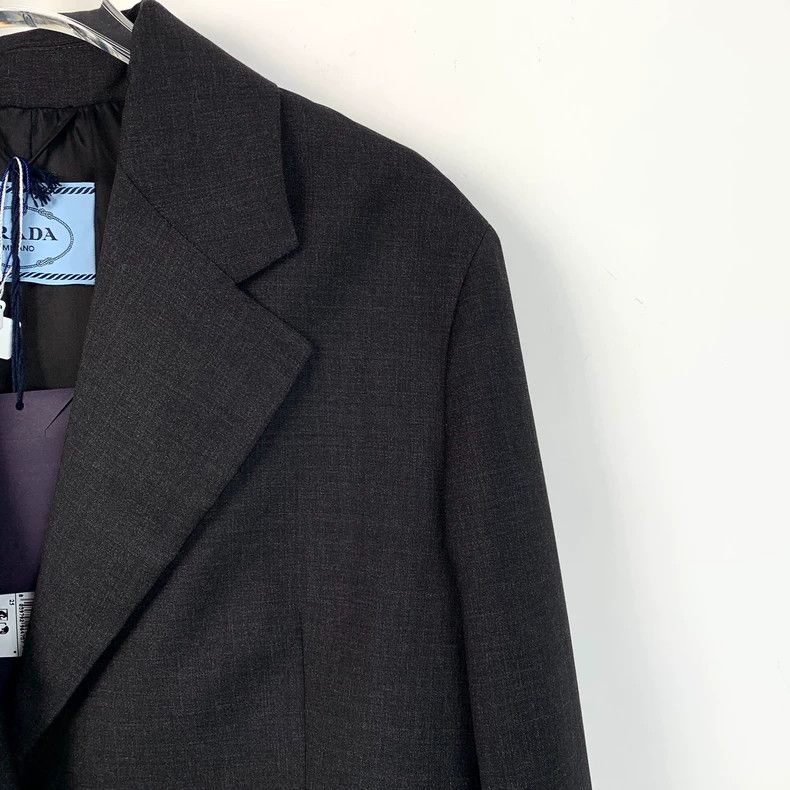 Prada Prada 23 black wool suits 2501-Nextarrow Size 40R - 3 Thumbnail