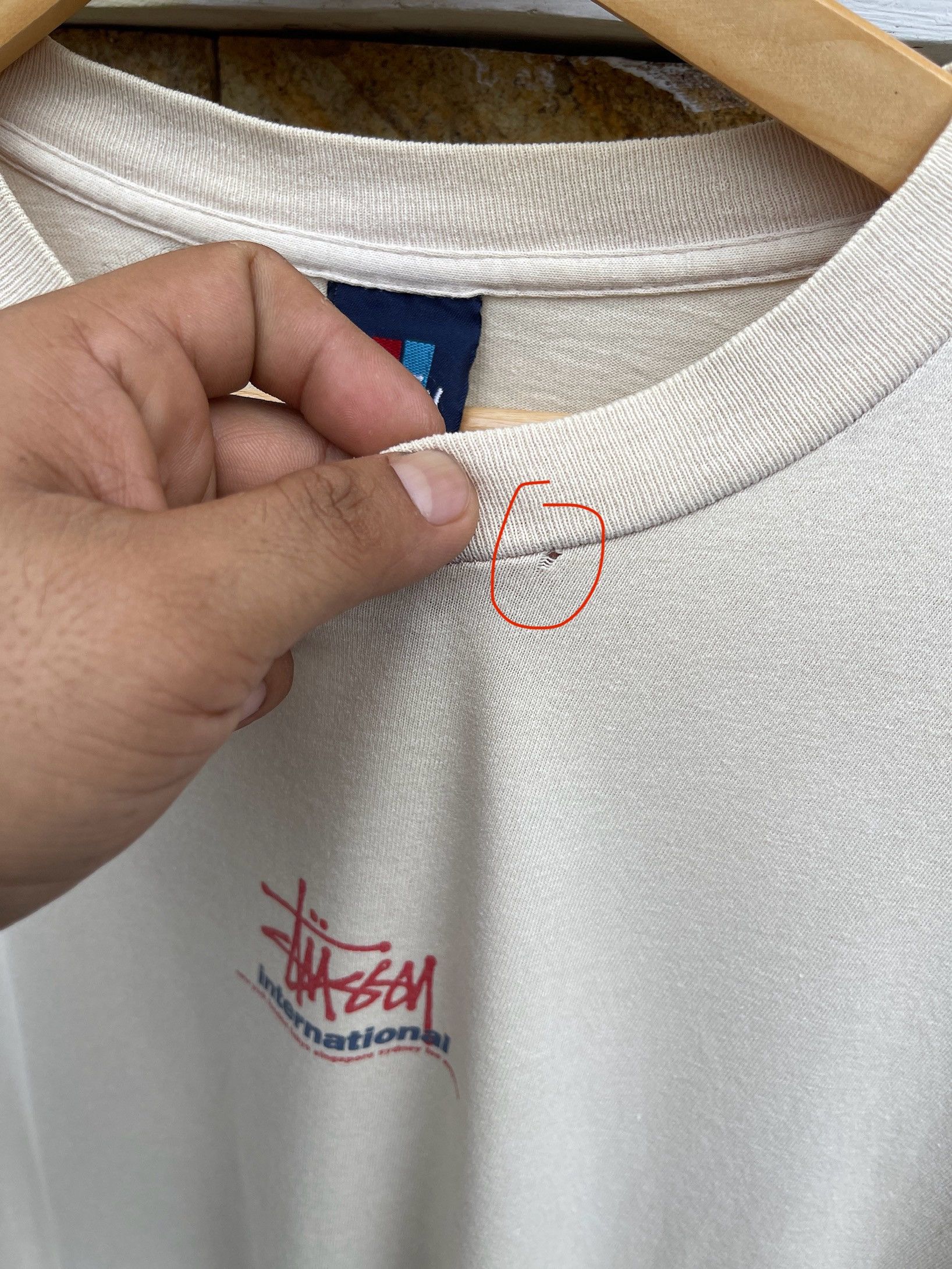 Stussy Rare🔥Vintage 90s Stussy Center Logo Tee Size US M / EU 48-50 / 2 - 10 Thumbnail