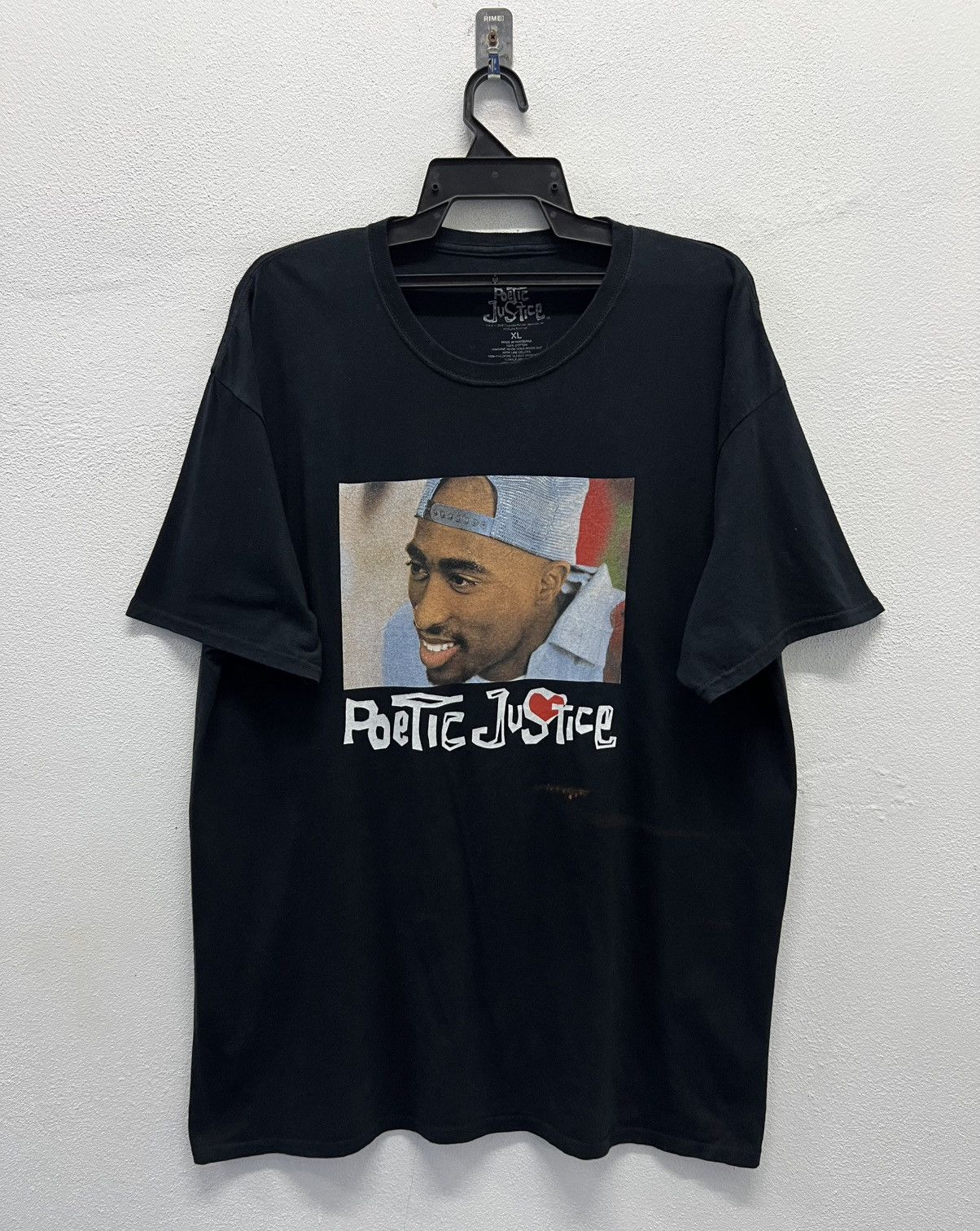 Rap Tees POETIC JUSTICE TUPAC SHAKUR SHIRT Size US XL / EU 56 / 4 - 1 Thumbnail