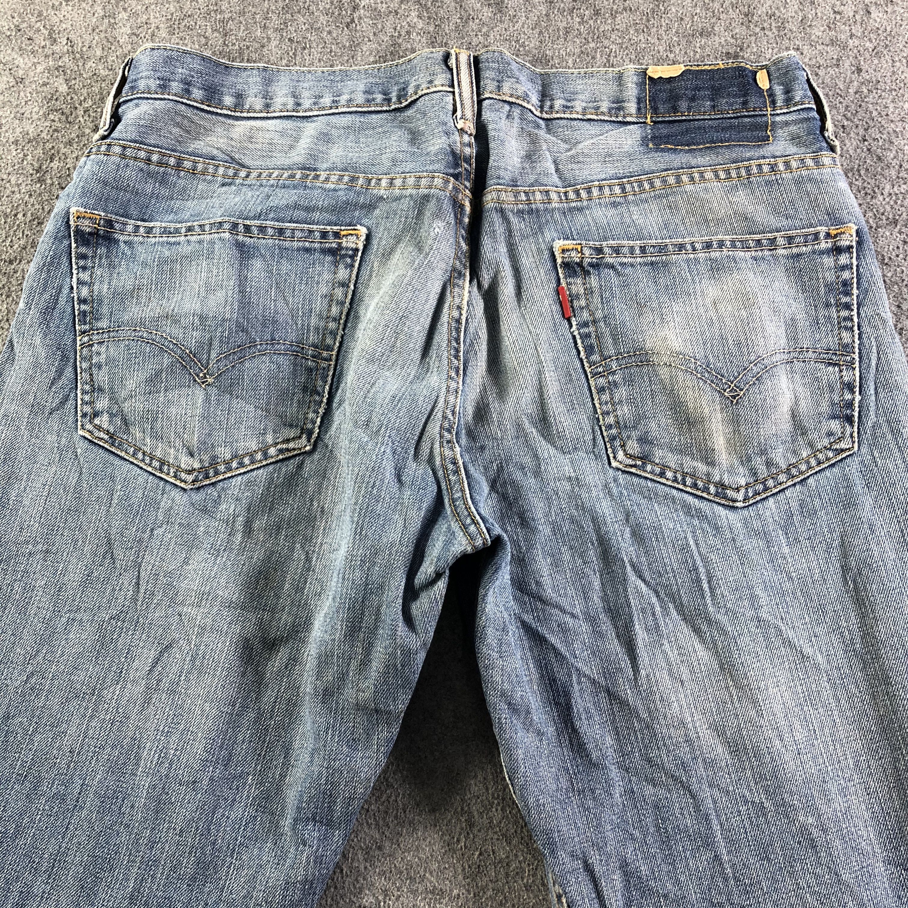 Levi's Vintage Blue Wash Levis 569 Jeans-J3234 Size US 35 - 4 Thumbnail
