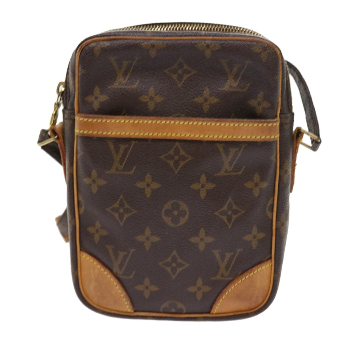 Louis Vuitton Danube Brown Canvas Shoulder Bag (Pre-Owned) Size ONE SIZE - 1 Thumbnail