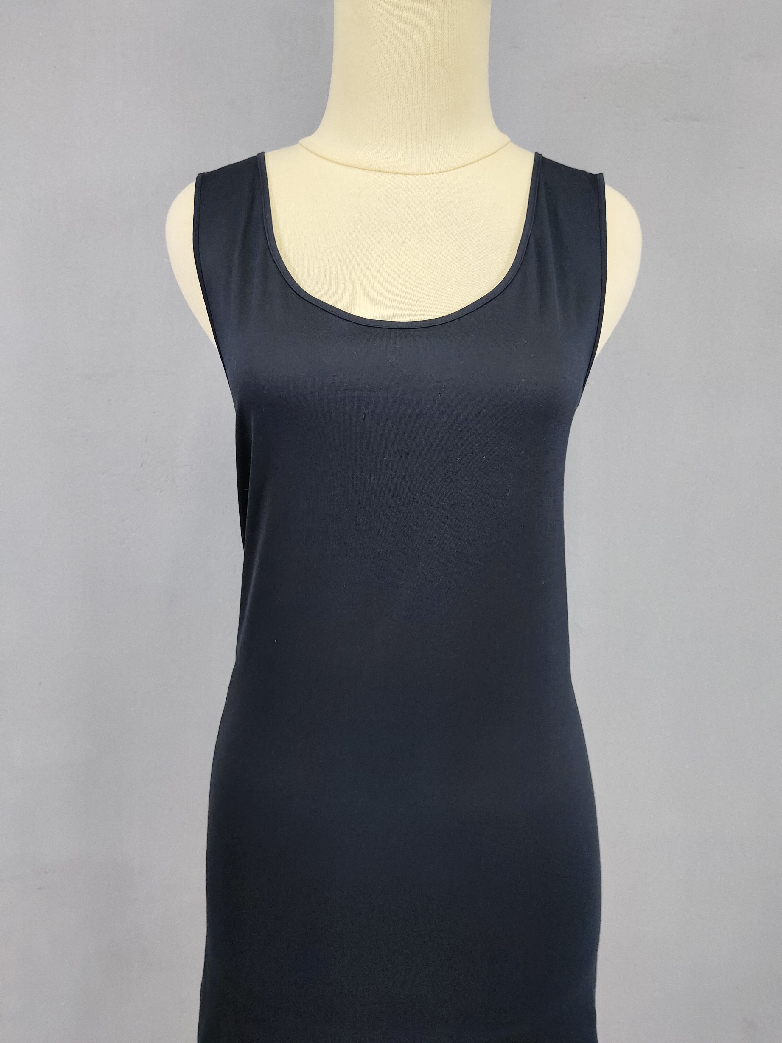 Helmut Lang Helmut Lang- Minimalist Clean Essential Black Tank Top Size S / US 4 / IT 40 - 2 Thumbnail