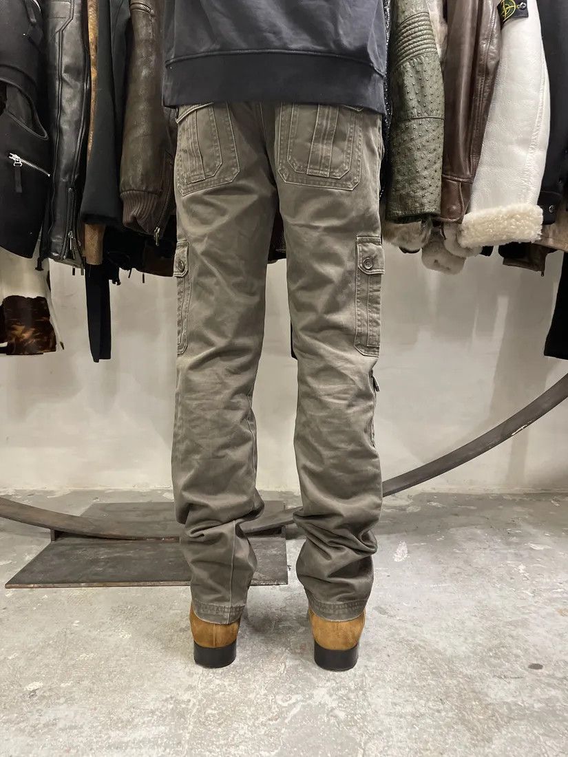 Dolce & Gabbana × Vintage SS2008 Dolce & Gabbana Multi Pockets Cargo Olive Pants Size US 30 / EU 46 - 4 Thumbnail