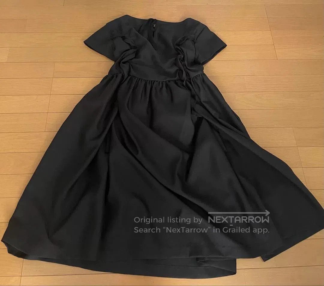 Comme des Garcons COMME des GARCONS Black Design Dress. Size US 36 / EU 52 - 2 Thumbnail