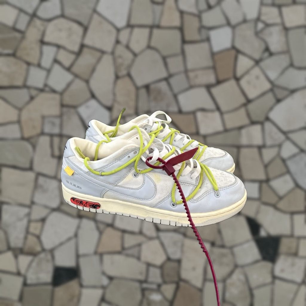 Nike × Off-White Nike Dunk Low Off-White Dunk Lot 49 | Grailed