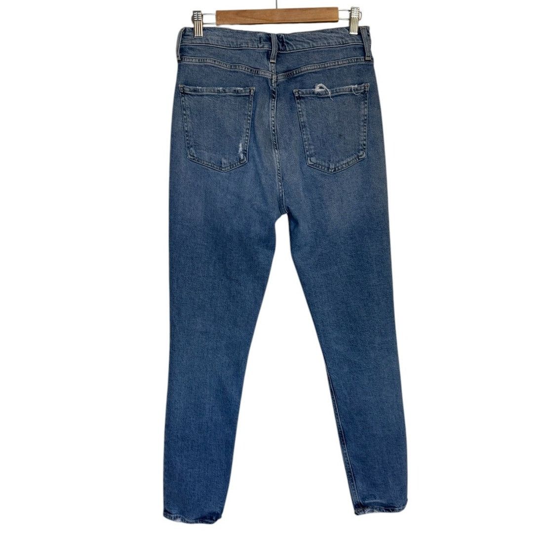 Agolde Agolde Jeans Women 28 Blue Nico Denim High Rise Slim Fit Size 28" / US 6 / IT 42 - 6 Thumbnail