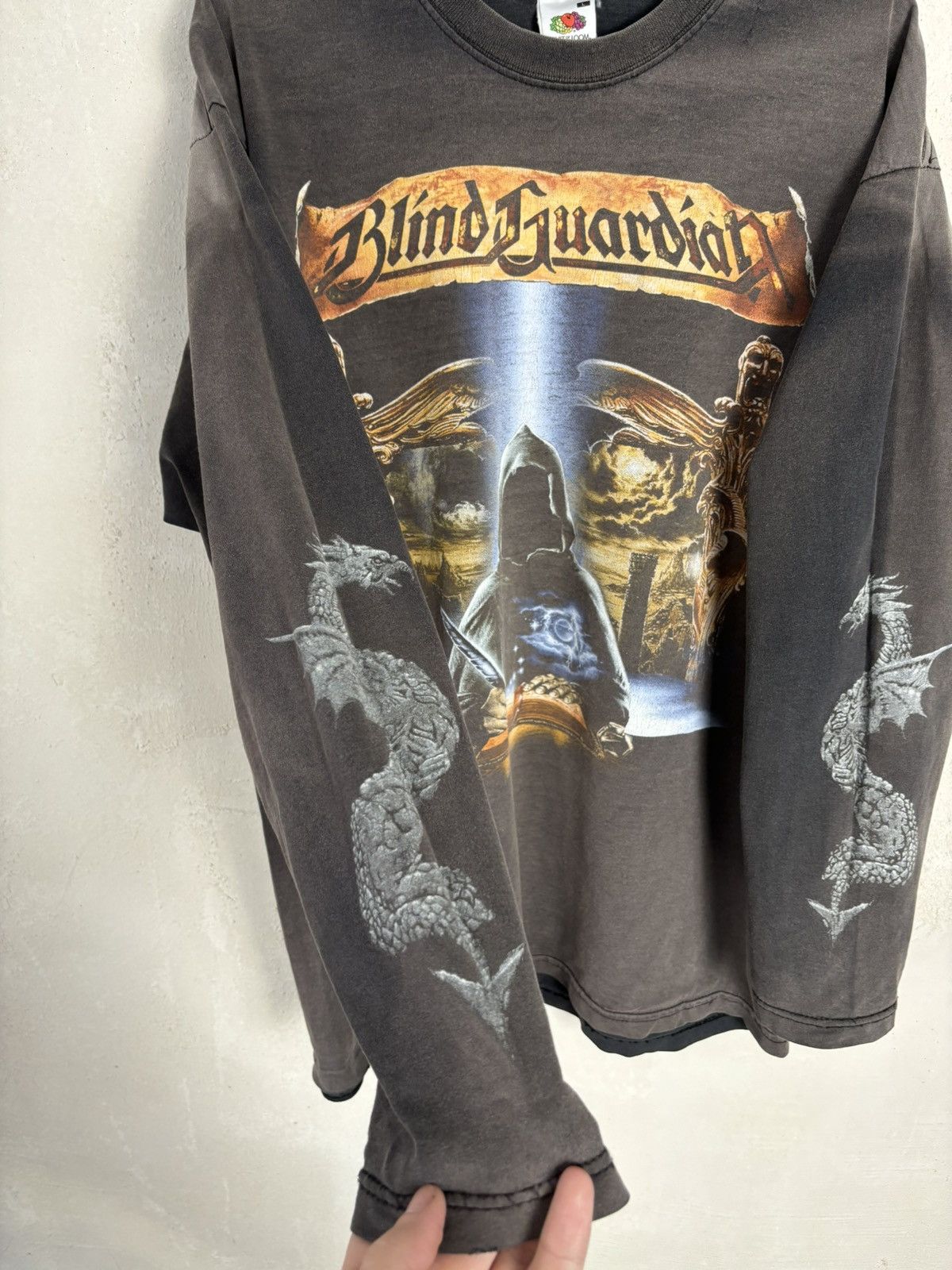 The Game × Vintage Vintage Blind Guardian Longsleeve Size US L / EU 52-54 / 3 - 3 Thumbnail