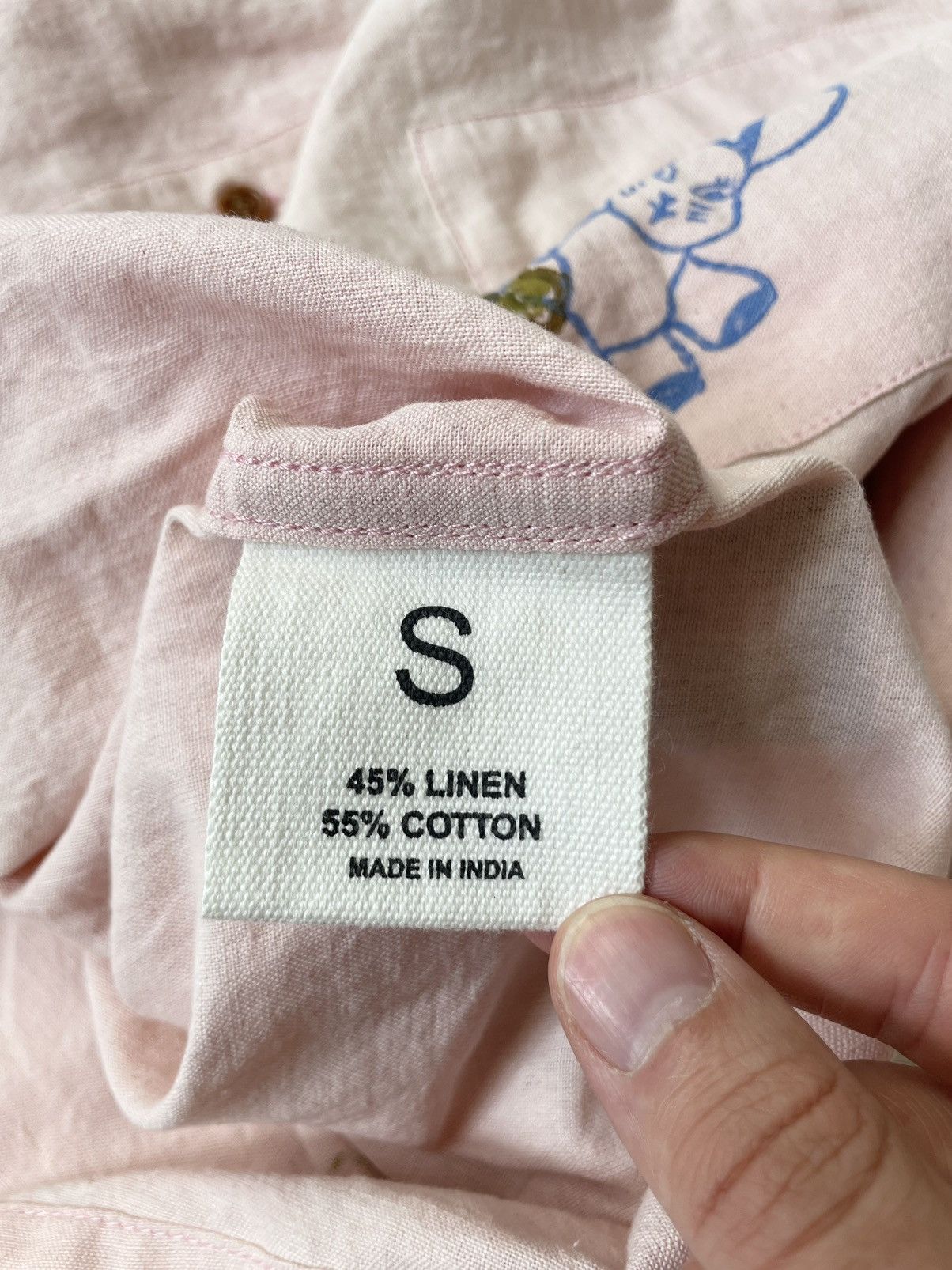 Story Mfg. ‘Greetings’ Embroidered Boxy Shirt Size US S / EU 44-46 / 1 - 11 Thumbnail