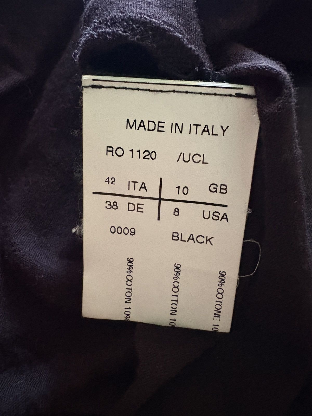 Rick Owens SS10 "Release" Sheer Dress Size XS / US 0-2 / IT 36-38 - 10 Thumbnail