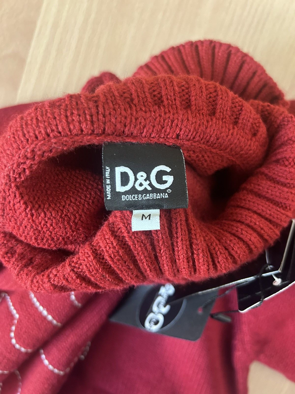 Dolce & Gabbana Dolce Gabbana Bordeaux Sweater Size US S / EU 44-46 / 1 - 6 Thumbnail