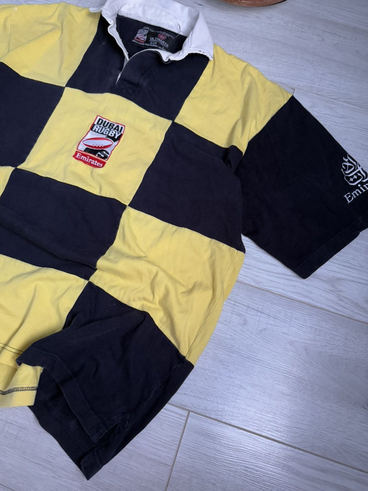 Other × Vintage Vintage 90’s Rugby Shirt Dubai jersey Size US L / EU 52-54 / 3 - 2 Thumbnail