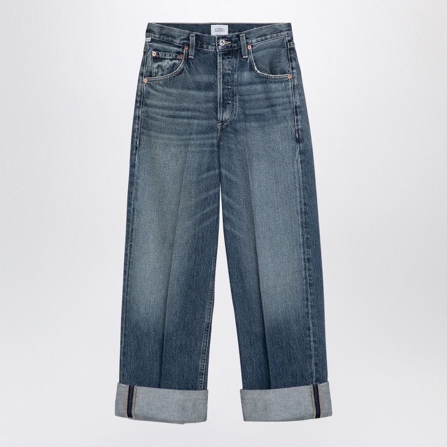 o1d2blof0824 Denim Jeans in Washed Blue