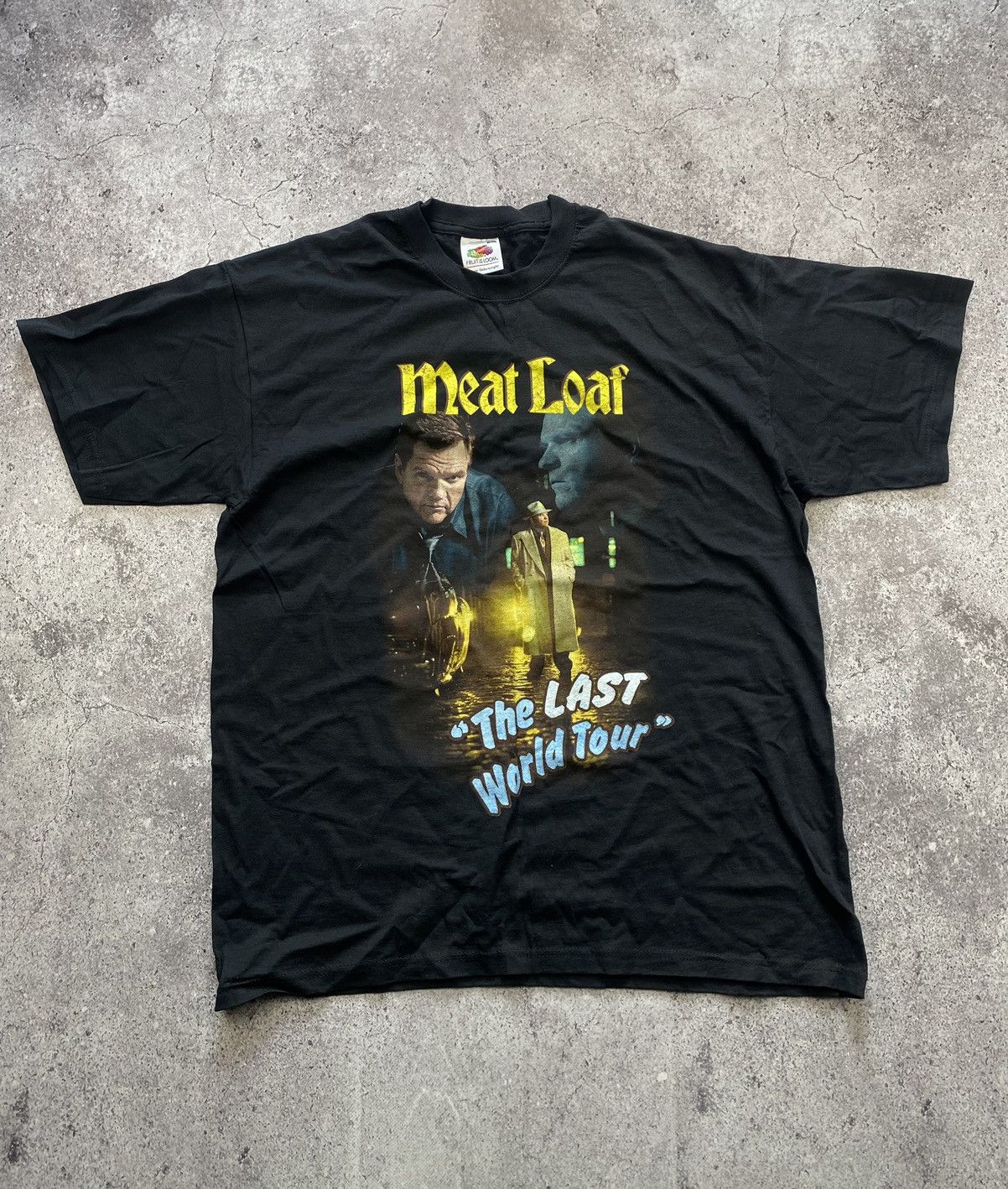 Band Tees × Vintage Vintage 2003 Meat Loaf The Last World Tour Band Tee Size US L / EU 52-54 / 3 - 1 Thumbnail