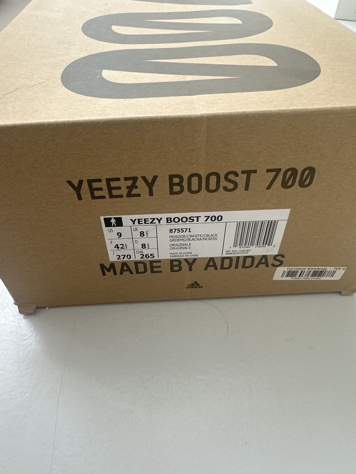 Adidas × Yeezy Yeezy wave runner boost 700 Size US 9 / EU 42 - 9 Thumbnail