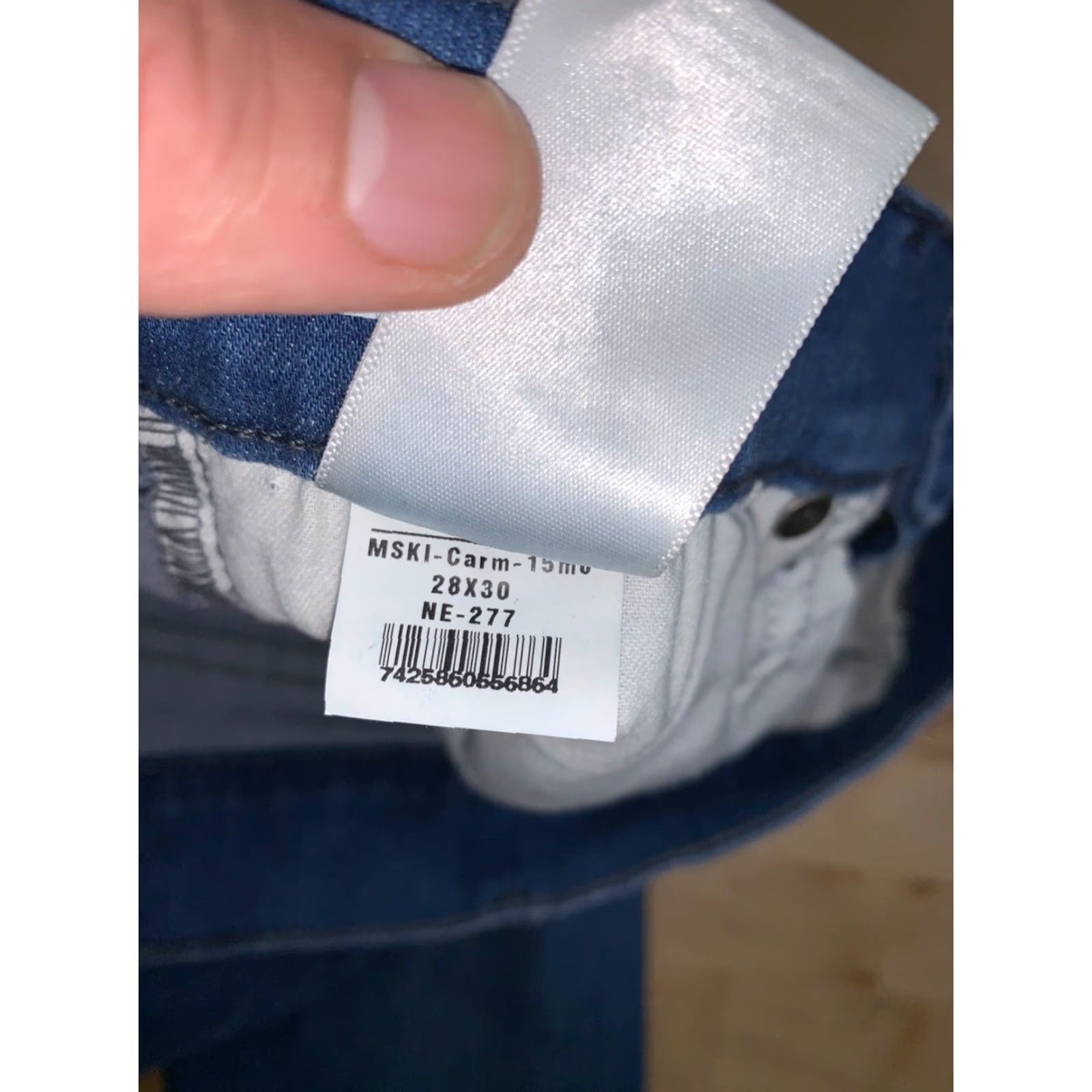 Mott & Bow Mott & Bow Jeans Women's Slim Mid Rise Blue Denim 28x30 5-Pocket Stretch Inseam 29" Regular Size 28" / US 6 / IT 42 - 5 Thumbnail