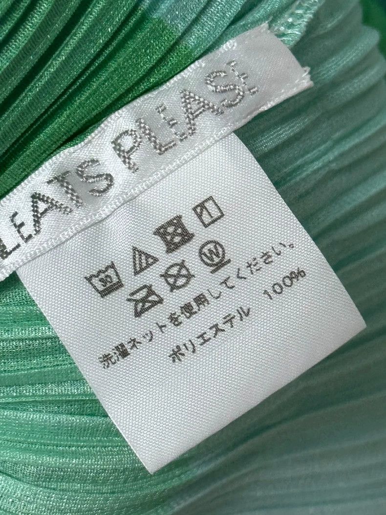 Issey Miyake Issey Miyake size:3 Green cloud pleated dress Size S / US 4 / IT 40 - 4 Thumbnail