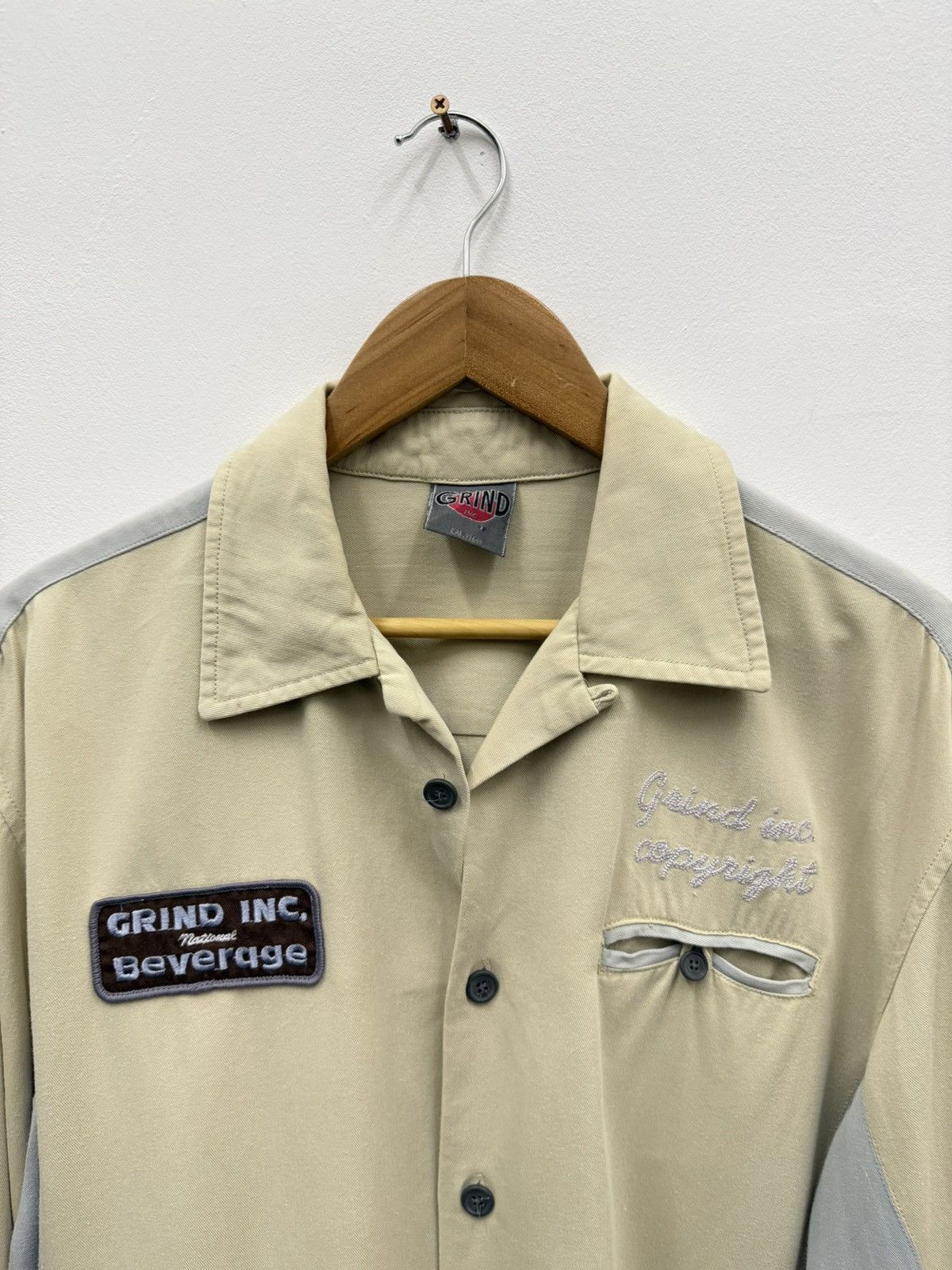 Vintage Grind Inc Beverage Vintage Worker Shirt Size US L / EU 52-54 / 3 - 2 Thumbnail