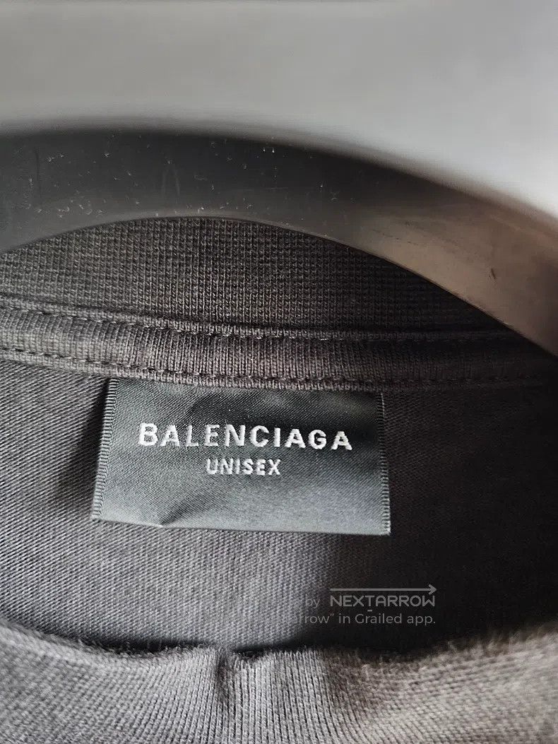 Balenciaga Balenciaga Black short-sleeve T-shirt Size US M / EU 48-50 / 2 - 3 Thumbnail